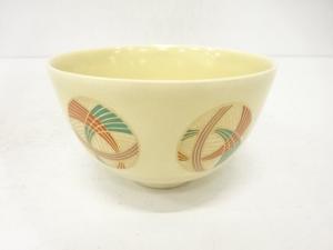 加藤藤山造　金彩色絵毬茶碗